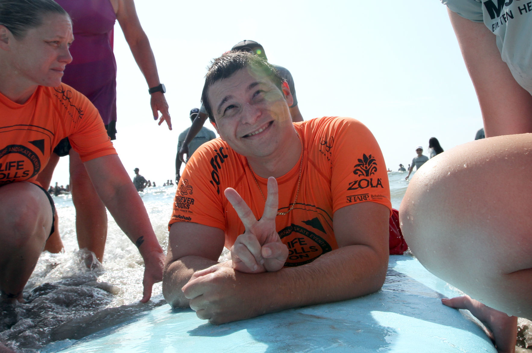 Life Rolls On surfing in Wildwood